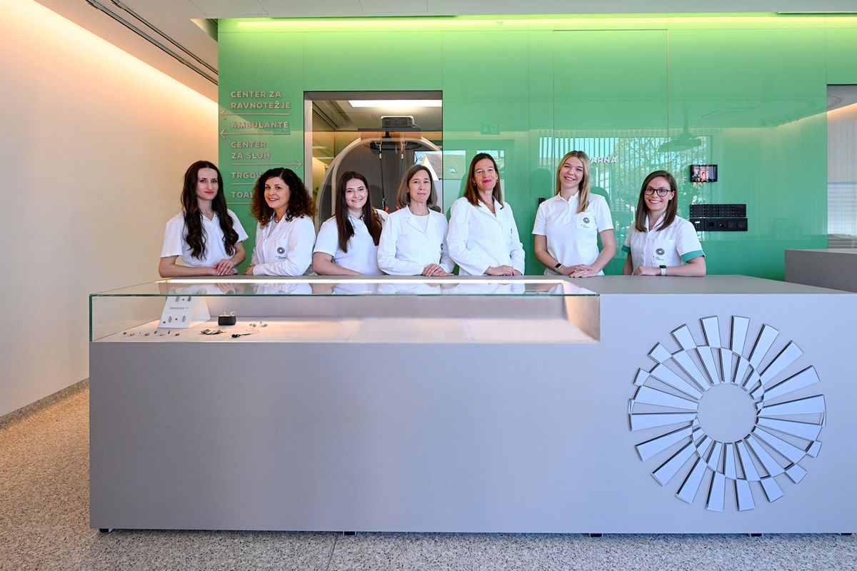 Pregled pacienta v ordinaciji ORL medicina