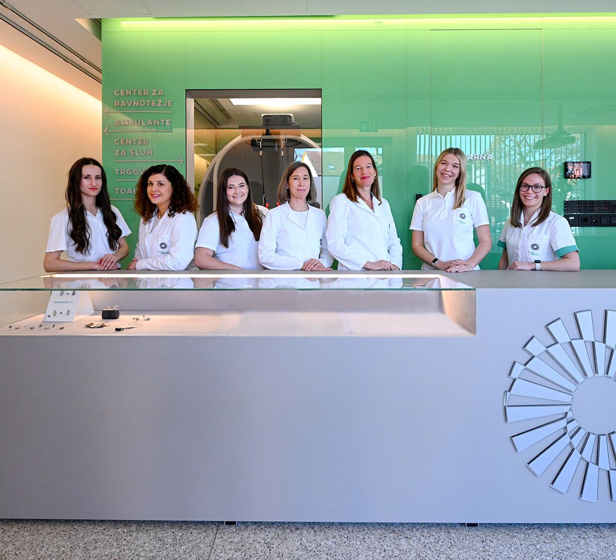 Pregled pacienta v ordinaciji ORL medicina